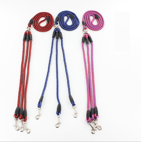 triple dog leash